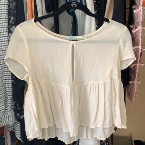 Urban Outfitters sheer crop top.